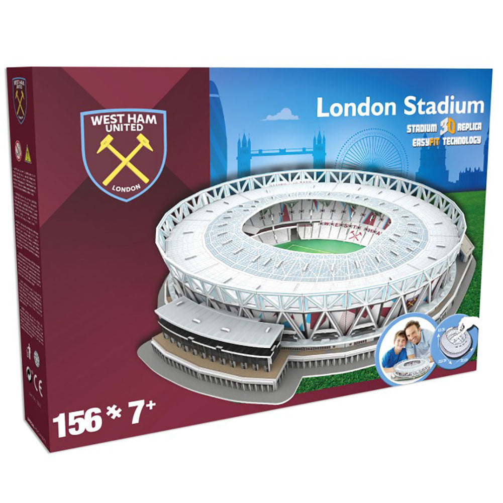 West Ham United FC 3D Stadium Puzzle