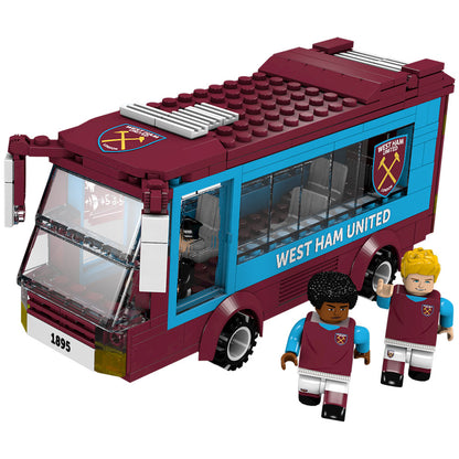 West Ham United FC Brick Team Bus