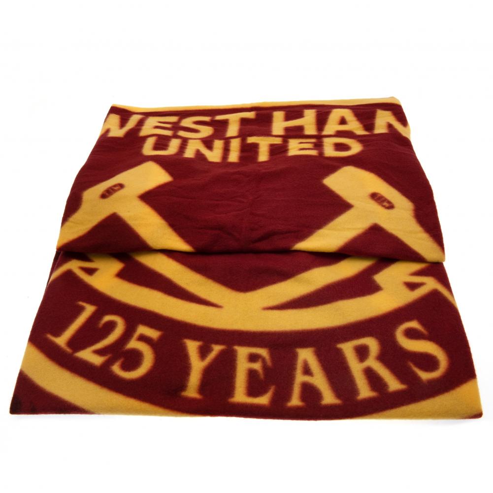 West Ham United FC Fleece Blanket