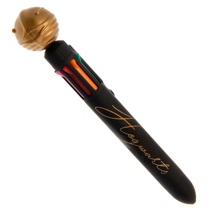 Harry Potter Multi Coloured Pen Golden Snitch
