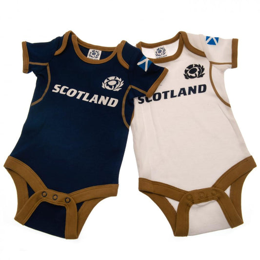 Scotland RU 2 Pack Bodysuit 0-3 Mths