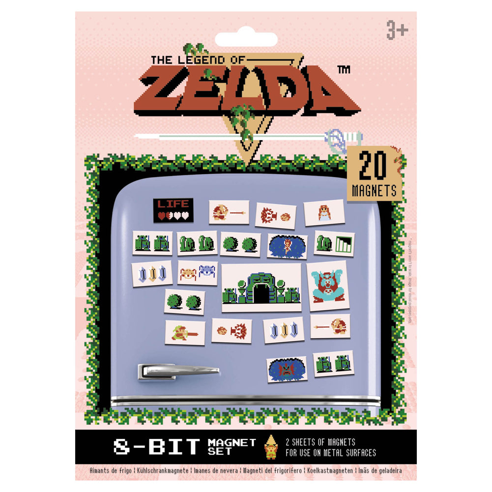 The Legend Of Zelda Fridge Magnet Set