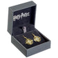 Harry Potter Gold Plated Crystal Earrings Time Turner