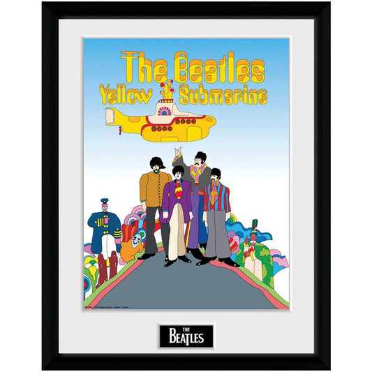 The Beatles Picture Yellow Submarine 16 x 12