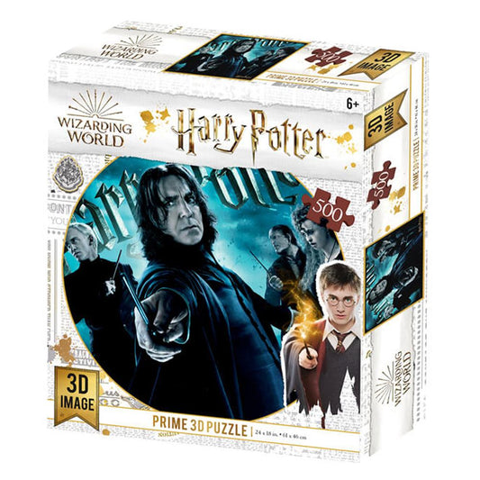 Harry Potter 3D Image Puzzle 500pc Slytherin