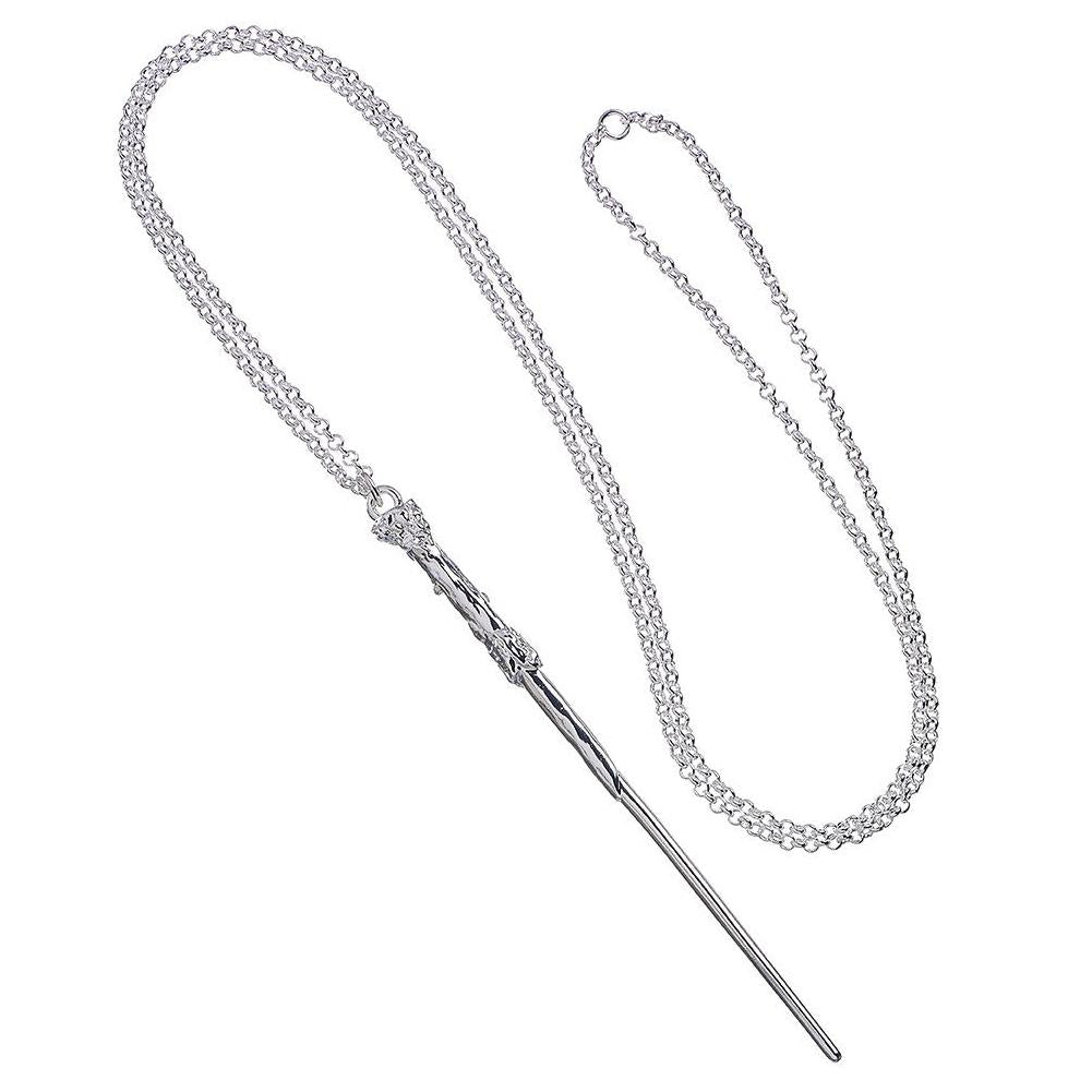 Harry Potter Silver Plated Harry Wand Necklace