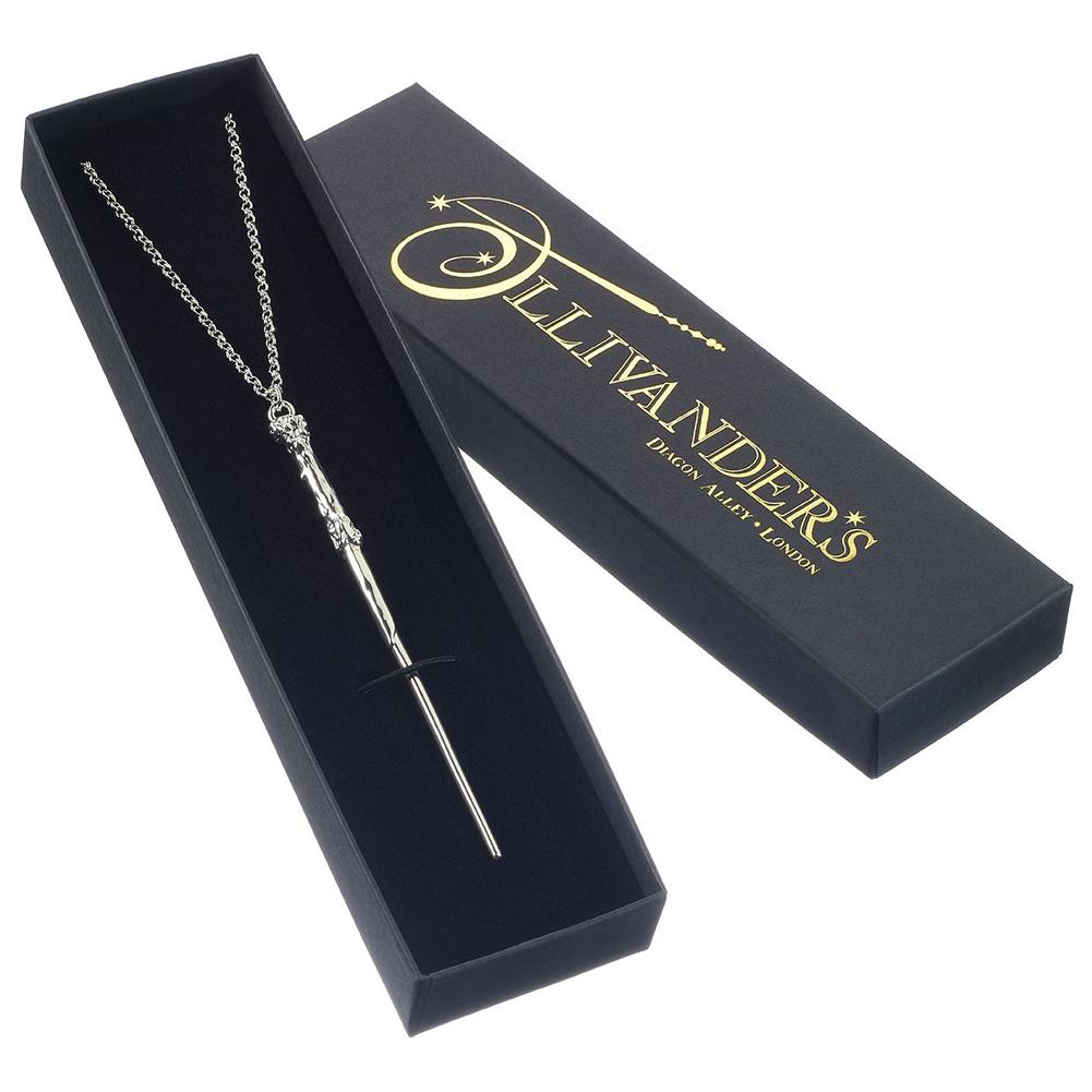 Harry Potter Silver Plated Harry Wand Necklace