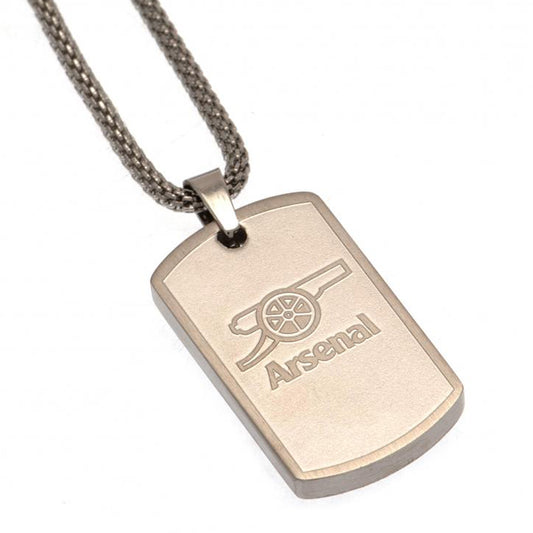 Arsenal FC Icon Dog Tag & Chain