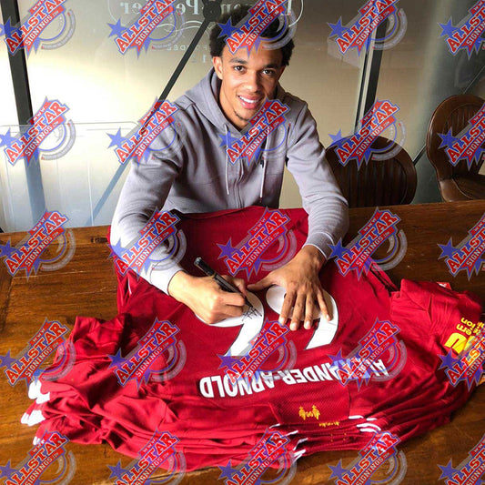 Liverpool FC Alexander-Arnold Signed Shirt (Framed)