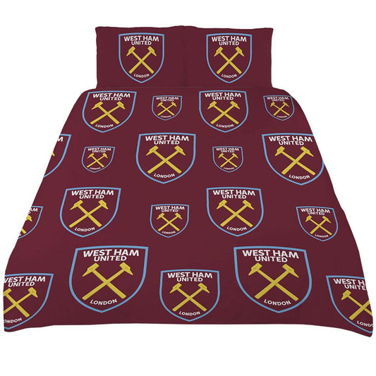 West Ham United FC Double Duvet Set