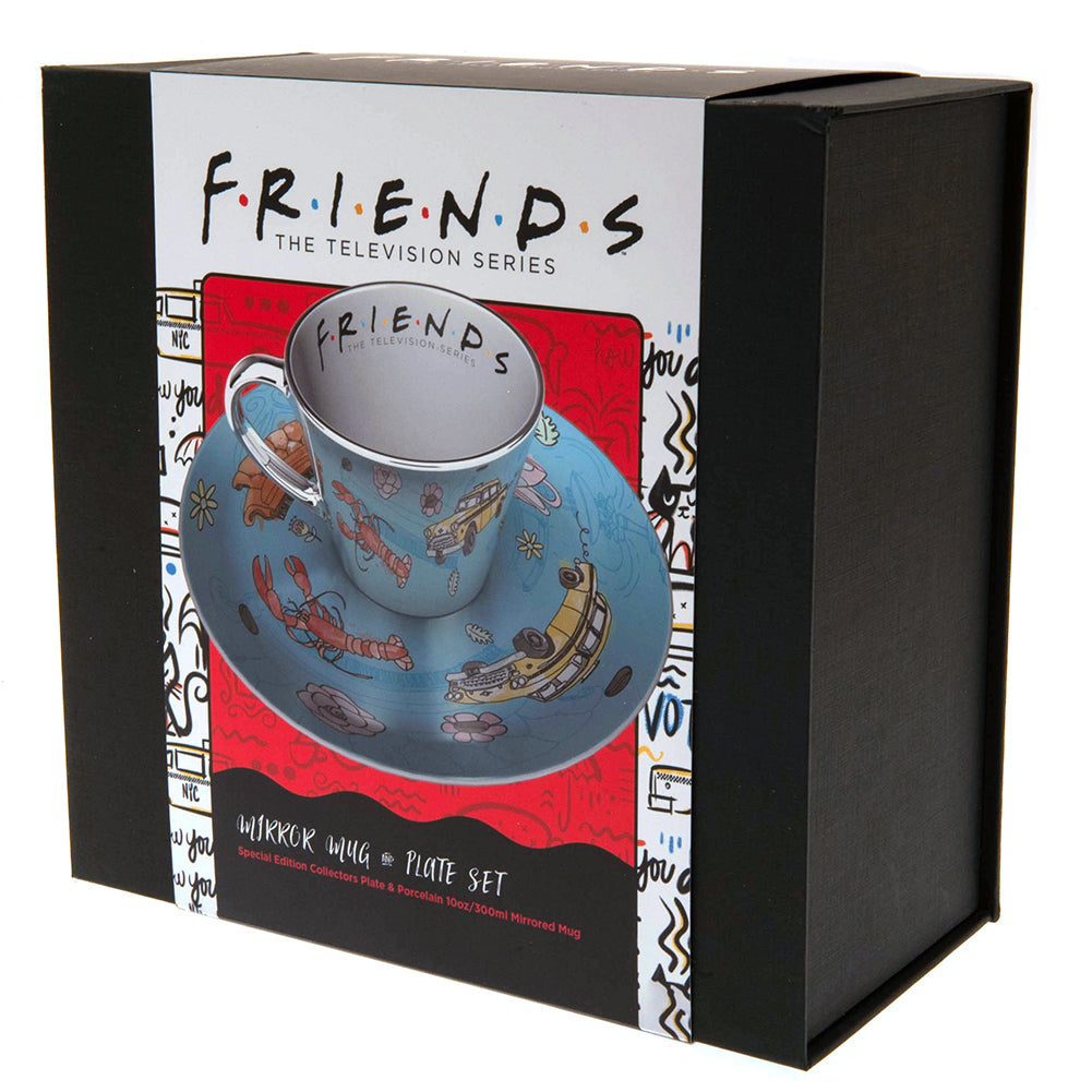 Friends Mirror Mug & Plate Set