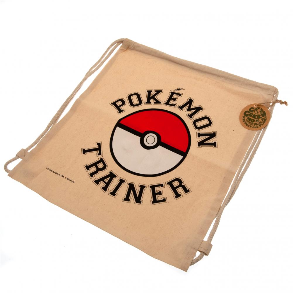 Pokemon Canvas Drawstring Bag