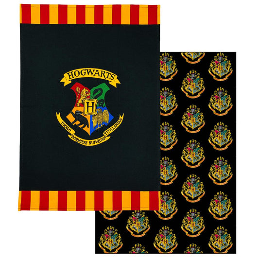 Harry Potter Tea Towel Set Hogwarts