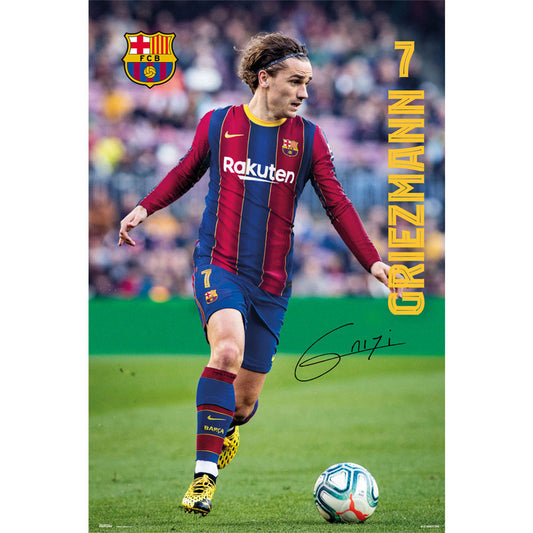 FC Barcelona Poster Griezmann 19