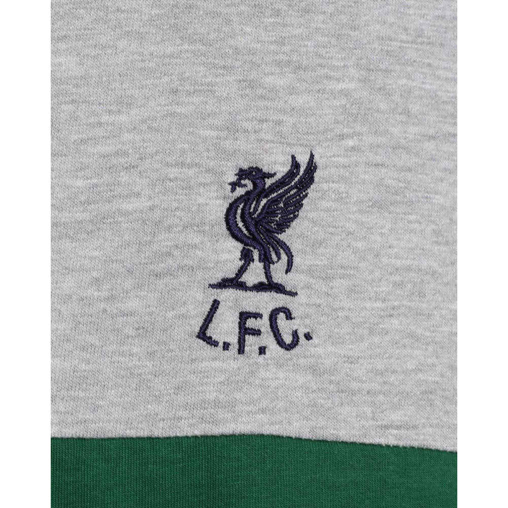 Liverpool FC Retro Panel T Shirt Mens Navy Medium