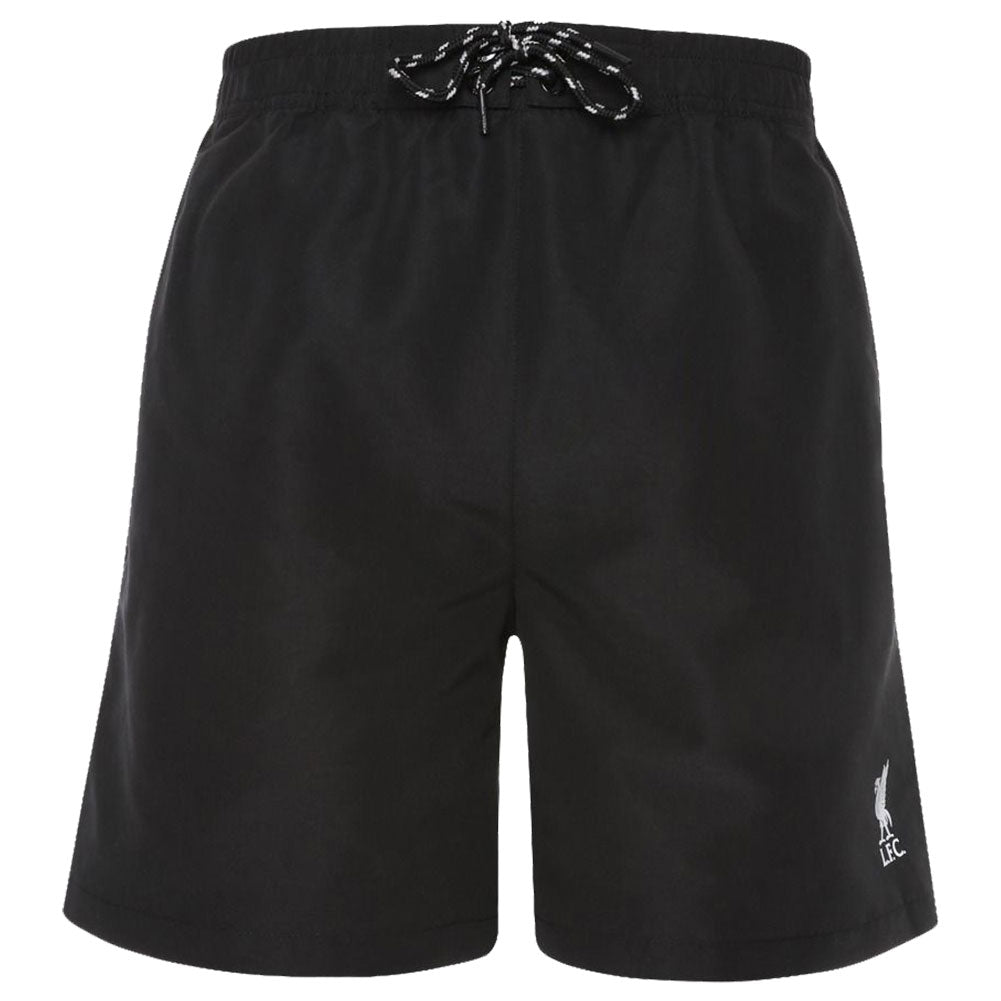 Liverpool FC Board Shorts Mens Black Small