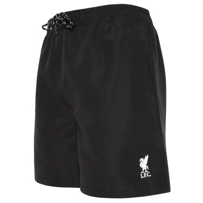 Liverpool FC Board Shorts Mens Black Large