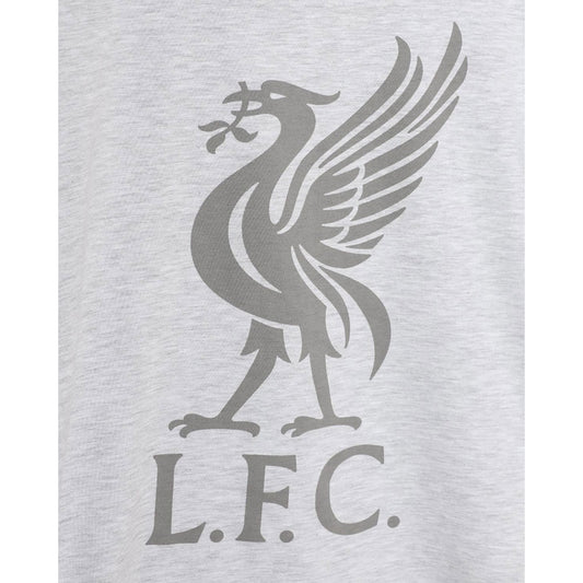 利物浦足球俱乐部 Liverbird T 恤 女款 冰灰色 8