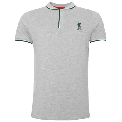 Liverpool FC Birdseye Polo Mens Grey Small