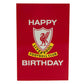 Liverpool FC Birthday Card Liverbird