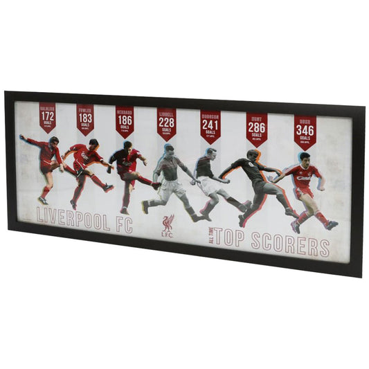 Liverpool FC Top Goal Scorers Framed Picture