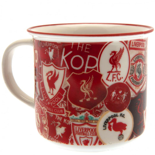 Liverpool FC Retro Print Mug