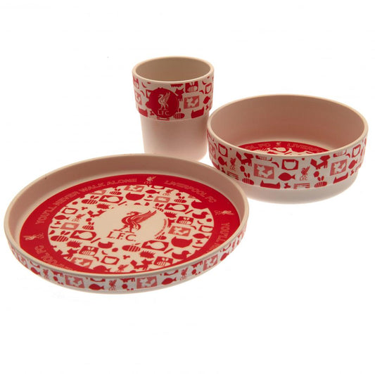 Liverpool FC Bamboo Dinner Set