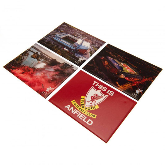 Liverpool FC 4pk Fridge Magnet Set