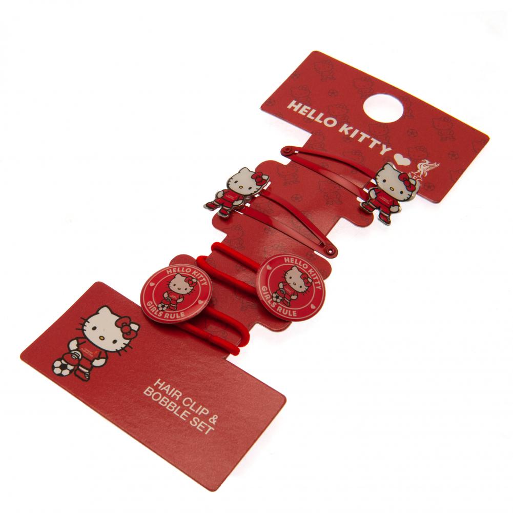 Liverpool FC Hello Kitty Clip & Bobble Set