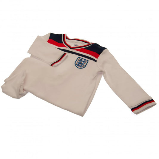 England FA Sleepsuit 82 Retro 6-9 Mths