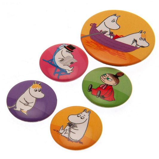Moomin Button Badge Set