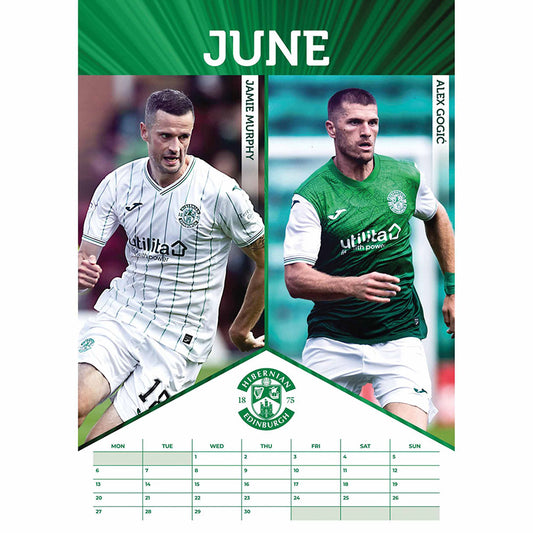 Hibernian FC Calendar 2022