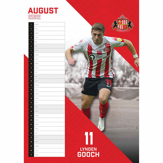 Sunderland AFC Calendar 2022