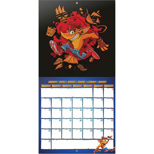 Crash Bandicoot Calendar 2022