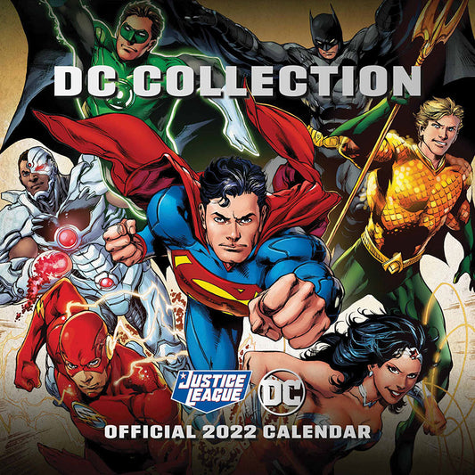 DC Comics Calendar 2022