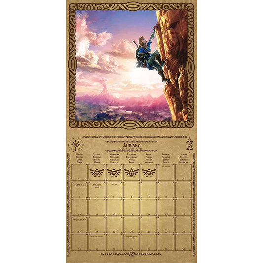 The Legend Of Zelda Calendar 2022