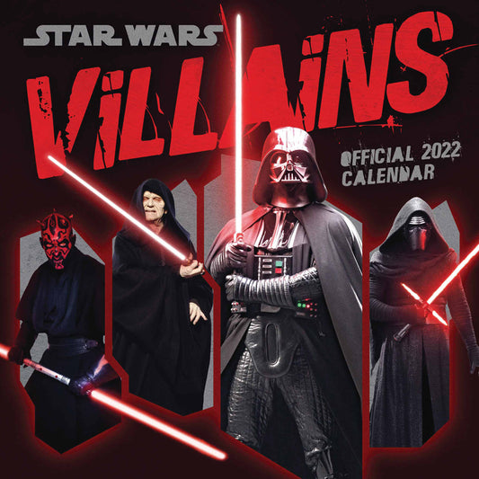 Star Wars Dark Side Calendar 2022