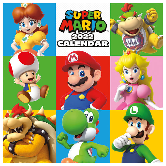 Super Mario Calendar 2022