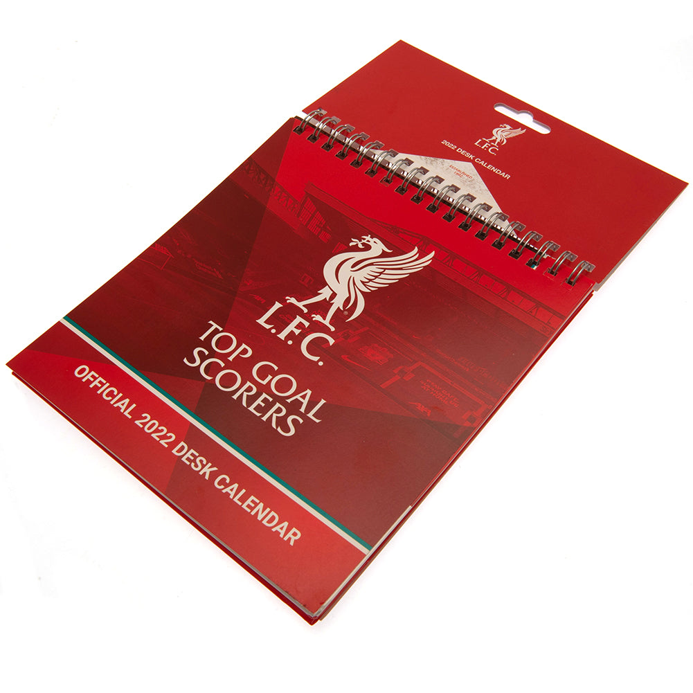 Liverpool FC Desktop Calendar 2022