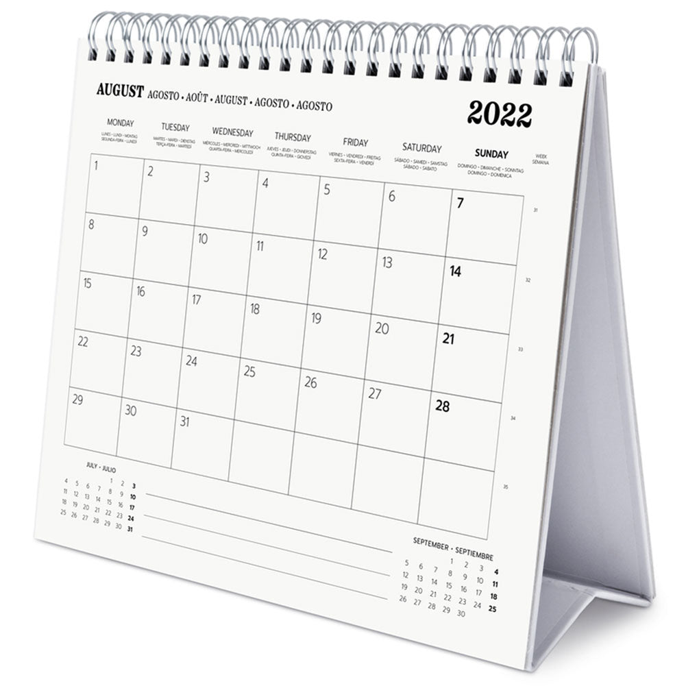 The Beatles Desktop Calendar 2022
