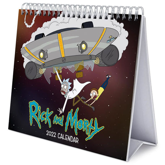 Rick And Morty Desktop Calendar 2022