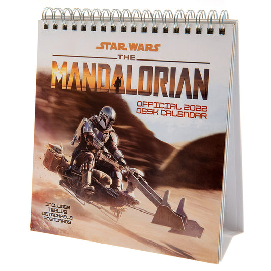 スター・ウォーズ：マンダロリアン デスクトップカレンダー 2022