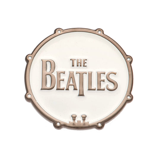 The Beatles Badge Bass Drum