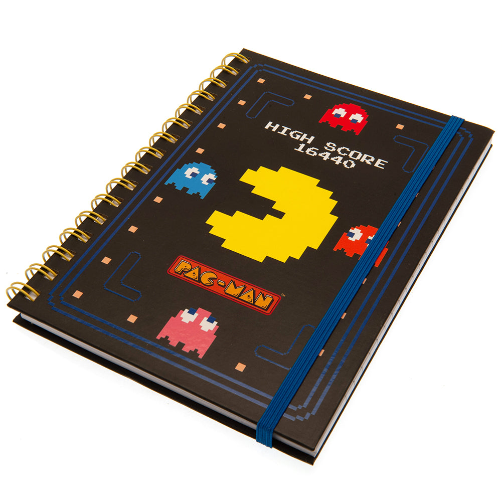Pac-Man High Score A5 Wiro Hardback Lined Notebook - Stationery - Spiral  Bound Note Pad - 80 Lined Pages - School & Office - Official Licensed Gaming  Merchandise: 5051265735119: : Office Products