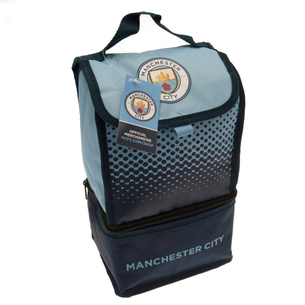 Manchester City FC 2 Pocket Lunch Bag