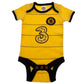 Chelsea FC 2 Pack Bodysuit 9-12 Mths BY