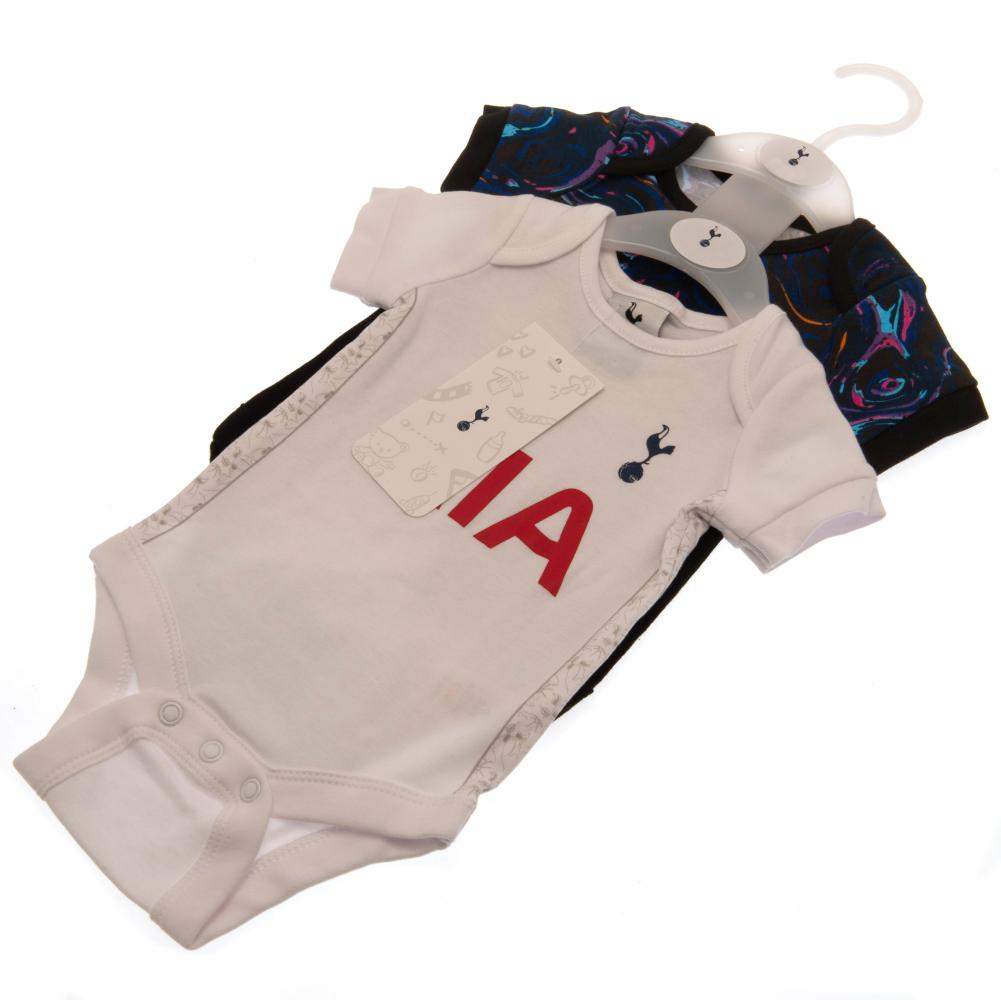 Tottenham Hotspur FC 2 Pack Bodysuit 0-3 Mths MT