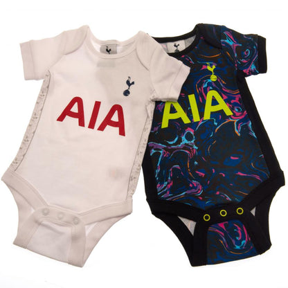 Tottenham Hotspur FC 2 Pack Bodysuit 6-9 Mths MT