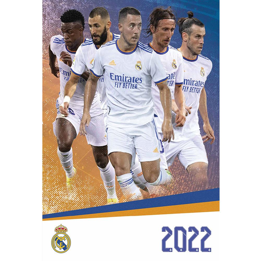 Real Madrid FC Calendar 2022