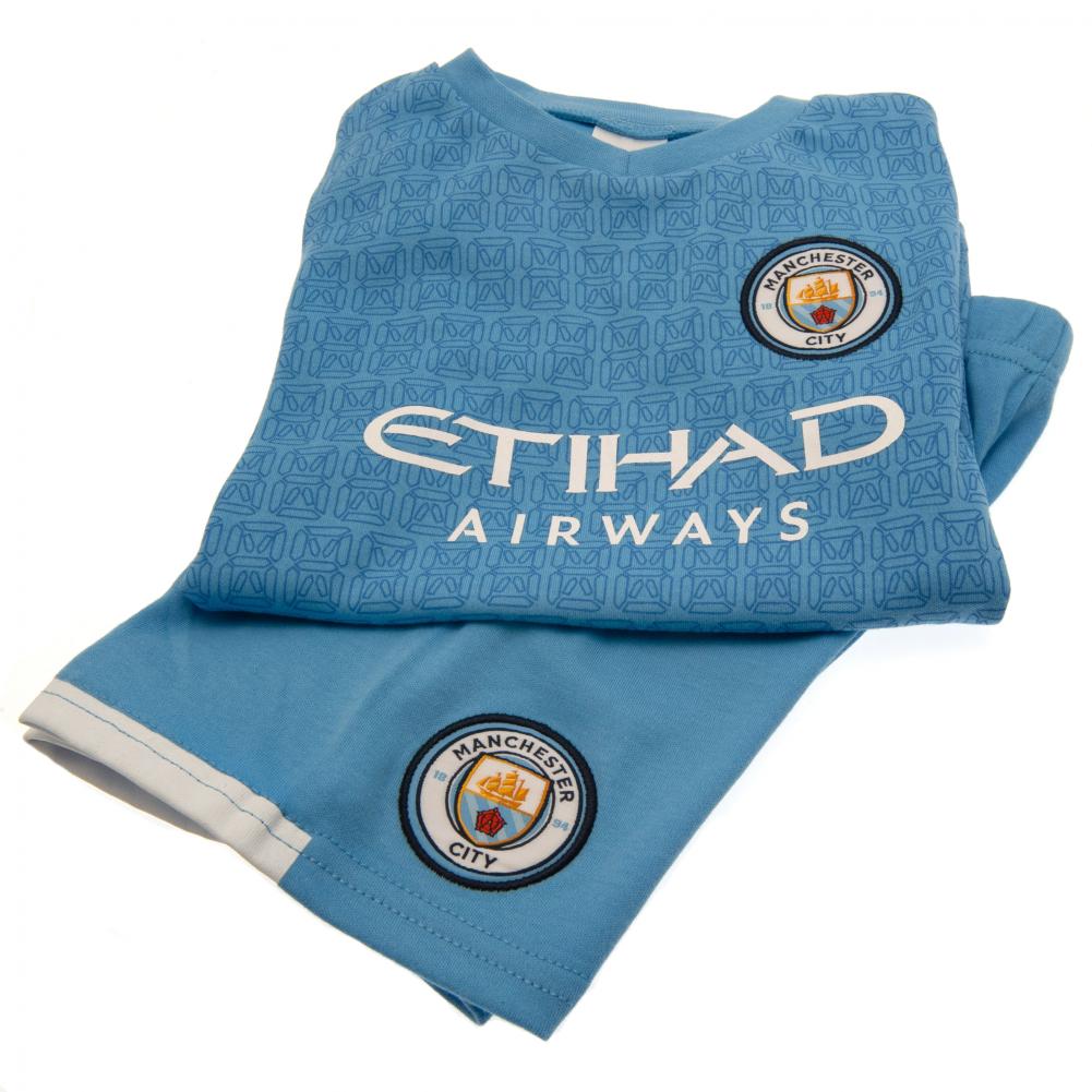 Manchester City FC Shirt & Short Set 12-18 Mths SQ